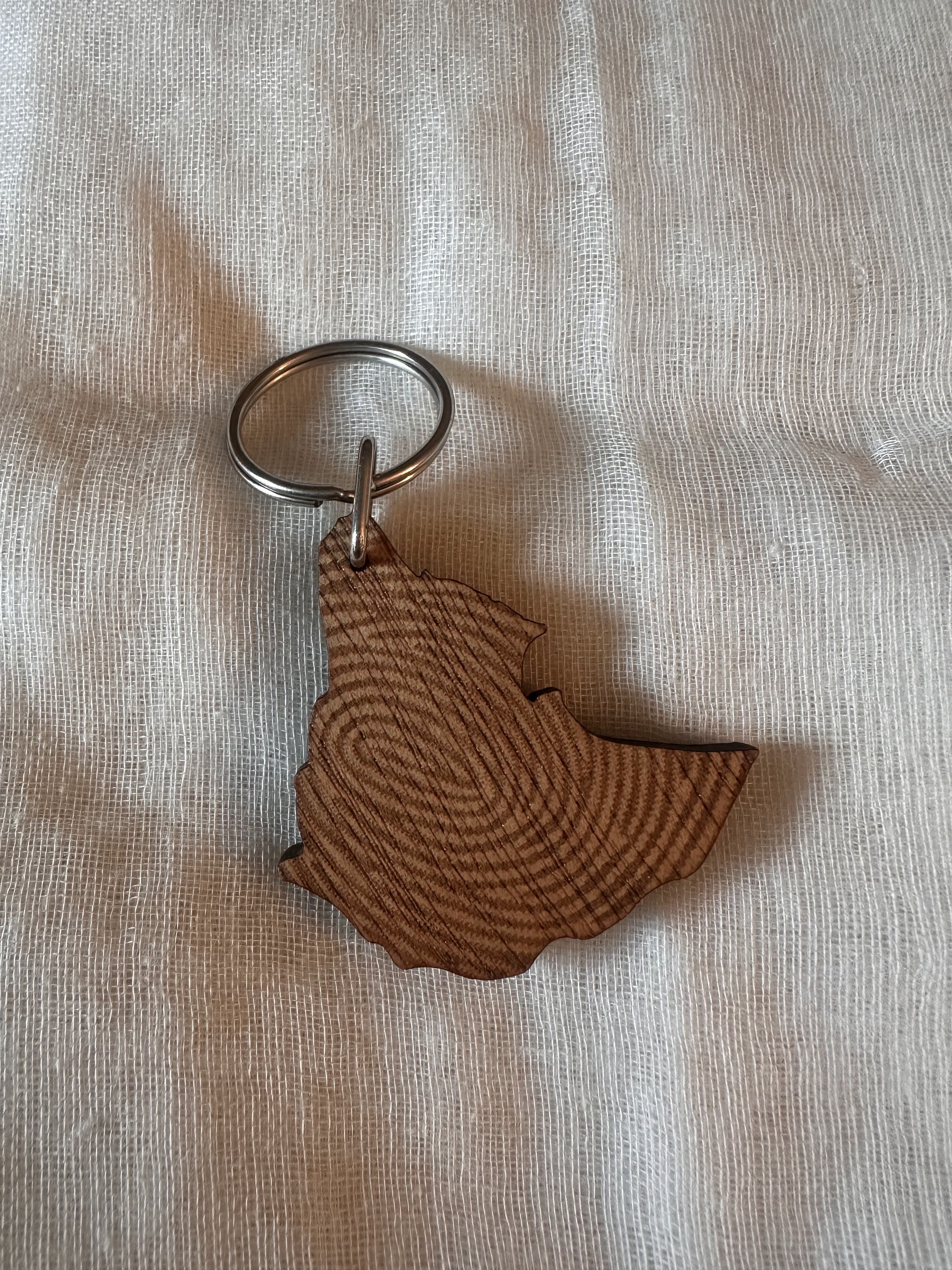 ethio map key chain